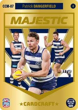 2024 AFL TeamCoach - Card Craft Majestic 4 #CCM-07 Patrick Dangerfield Front